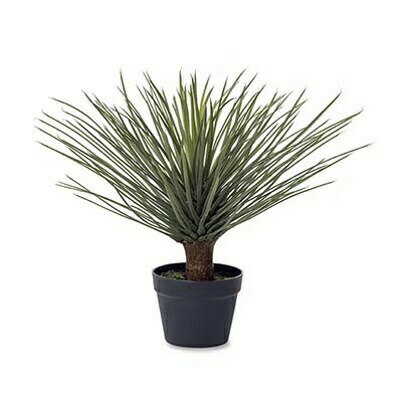 ユッカ イミテーション ポット 【インテリア 観葉植物 人工植物 おしゃれ イミテーション 鉢付き 造花..