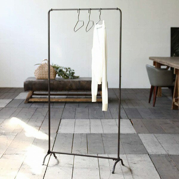 ジョセフアイアン ハンガーラック ハイ 組立式 アイアンハンガーラック L ハイタイプ DTFF9140 洋服掛..