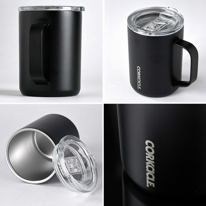 マグカップ コーヒーマグ ステムレス タンブラー STEMLESS 保冷保温 真空断熱 400ml 16oz ステンレスマグカップ ふた付き CORKCICLE ステンレスボトル コークシクル 洋食器 コップ マグ マグカップ タンブラー キッチン 雑貨 おしゃれ 食器 台所 シンプル ナチュラル