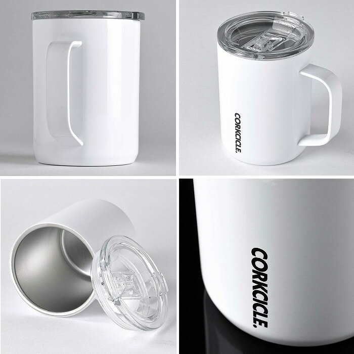 マグカップ コーヒーマグ ステムレス タンブラー STEMLESS 保冷保温 真空断熱 400ml 16oz ステンレスマグカップ ふた付き CORKCICLE ステンレスボトル コークシクル 洋食器 コップ マグ マグカップ タンブラー キッチン 雑貨 おしゃれ 食器 台所 シンプル ナチュラル