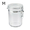 イデアル キャニスター M 保存容器 アクリル 透明 食材 密閉 パスタ ピクルス /和テイスト/和風/キャニスター/ラウンド/カフェ【送料無料】