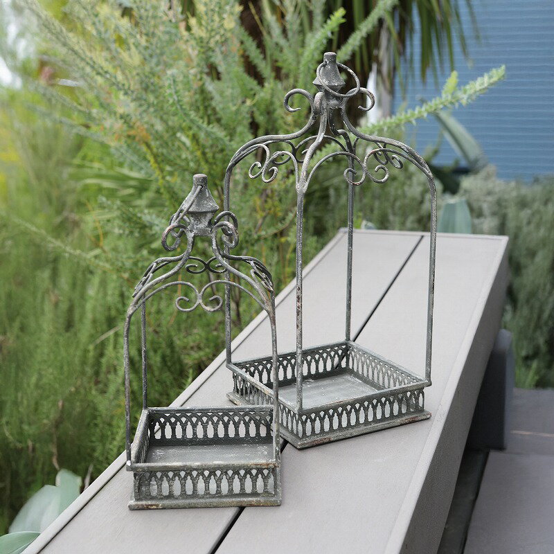 ゴシック・ガゼボトレー 2点セット コベントガーデン/COVENT GARDEN BL-30 ハンギングバスケット プランター フラワーポット ガーデニング インダストリアル ガーデニング 園芸 おしゃれ アンティーク ガーデンポット 鉢 ガーデン雑貨