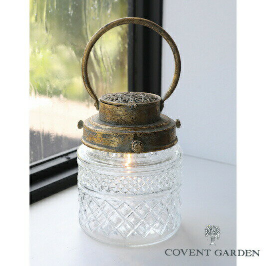 カルゴ・ラウンドガラスライト ランタン 電池式 コベントガーデン アンティーク風 COVENT GARDEN KW-76..