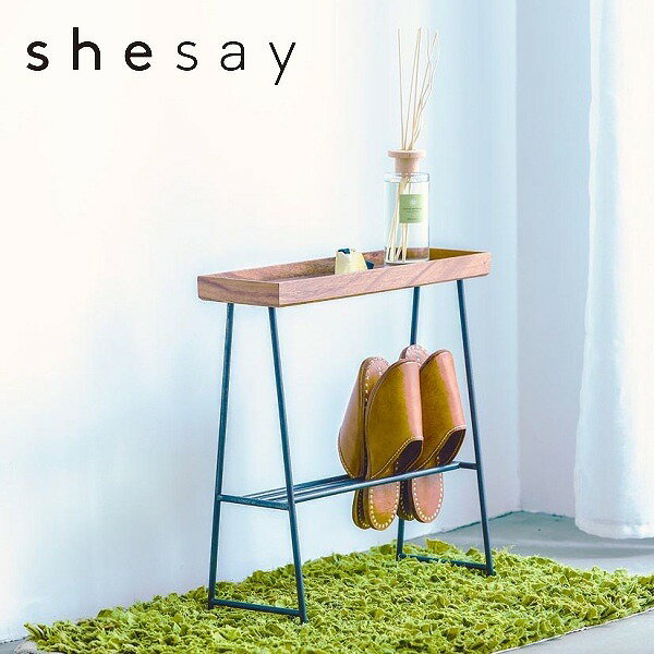 スリッパラック 飾り棚にもなる［ スリッパラック ］スリッパラック おしゃれ 玄関 スリッパ 収納 北欧..
