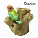 Copeau コポー コザクラインコのマルチホルダー ダイカイ レジン 73459 コザクラインコ インコ いんこ 雑貨 小物 オブジェ カエル 置き物 置物 ...
