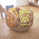 フェイク ラウンドカゴ トークキッチン フェイクPEラタン バスケット バスケット かご カゴ 整理ボックス キッチン整理用品 キッチン 引き出し 収納 カトラ...