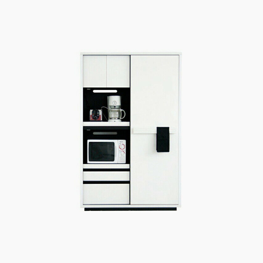 乐天商城 - SULE シュール 120cm幅 キッチンボード 【完成品】[GARTガルト] [キッチン収納 キッチンボード 食器棚 引き戸 引戸タイプ 北欧 レンジ台しょっきだな] 【2sp_120307_b】 【SI】