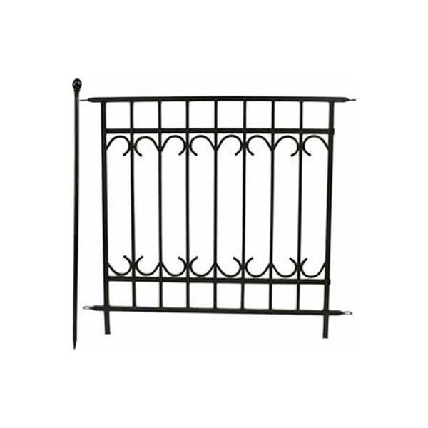 【先着30枚】10％OFFクーポン★20日20時～ パークアベニューフェンス連結セット【フェンス ゲート 扉 アイアン ガーデンフェンス ガーデニング 枠 柵 仕切り 目隠し 境目 アンティーク トレリス つる 薔薇 バラ 朝顔 園芸 ラティス】 【LTI】【SI】