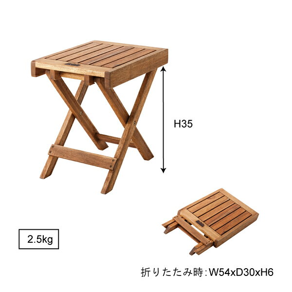 ＼先着20名★全品8％引クーポン配布／ フォールディングテーブル 木製 アカシア 机 ...