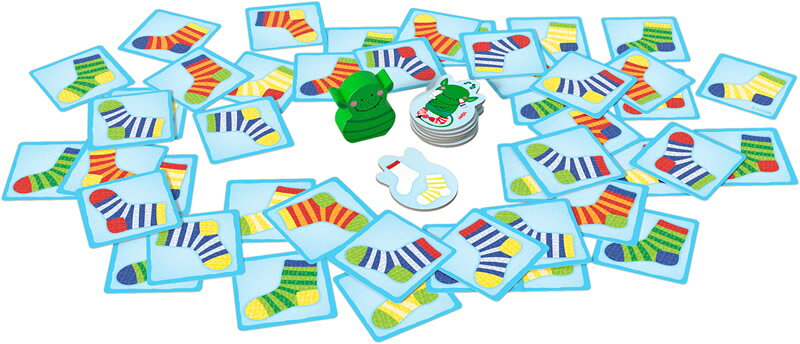 ハバ カードゲーム・ソックスモンスター HA6992 HABA 知育玩具 ゲーム テーブルゲ...