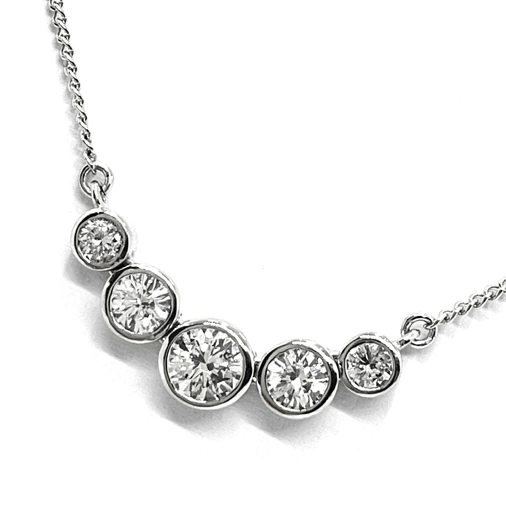 Rakuten - TASAKI / タサキ　ダイヤネックレス 1.03ct　Pt900 【中古】 ペンダント　プレゼント　ダイヤモンド