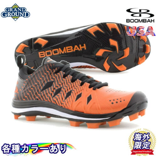 ڳ̵ۡۥ֡С ɥ å  ݥ  ѥ Boombah Men Squadron Molded Low Cleats å ˥   Ÿ