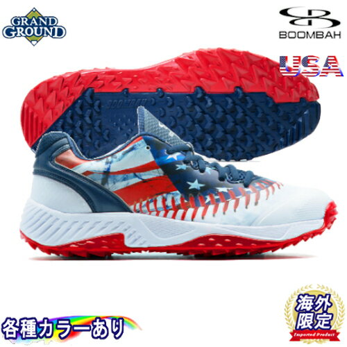 ڳ̵ۡۥ֡С  եå å  եȥܡ ȥ졼˥󥰥塼 ȥ쥷塼 åץ塼 ɥ塼 Boombah Men's Dart Flag low Turf Shoes  å ˥  Ҷ Ÿ