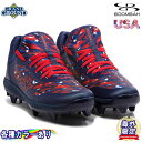 ブーンバー ラプター AWR USA スター スパングルド ローカット 野球 全歯樹脂ポイント ゴム スパイク Boombah Men Raptor AWR USA Star Spangled Molded Low Cleats キッズ ジュニア 大人用 メンズ 幅広いサイズ展開