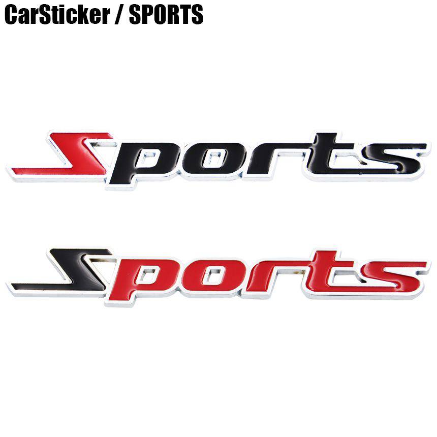 車 ステッカー Sports スポーツ デカ