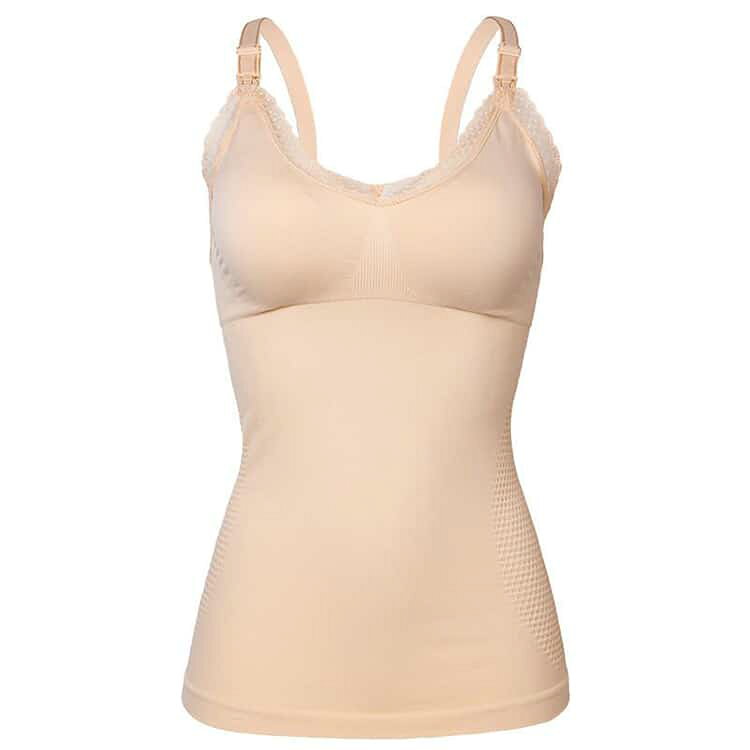 ブラ キャミソール 授乳ブラ ブラトップ 産後 妊婦 授乳ブラトップ 前開き パッド...