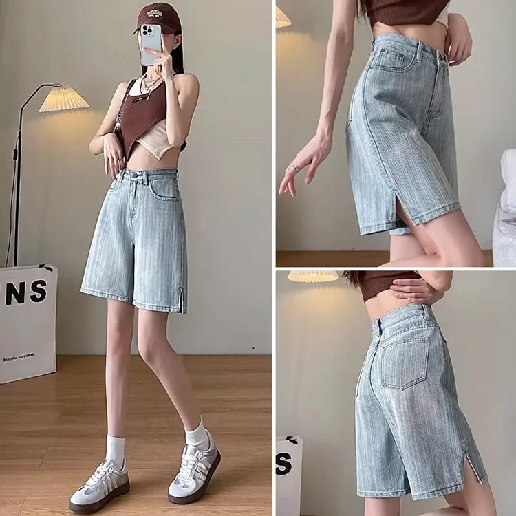 キュロット ワイドパンツ 接触冷感 ショートパンツ ロング 短パン 夏 フレア サラ...