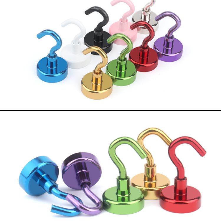 ホワイト シンプル 5個 フック フック 5個 おしゃれ Magnet Hook ネオジム 強力 北欧風 かわいい 強力フック シンプル 北欧 収納小物 白 便利グッズ キッチン モダン かっこいい ミニマル grandir-store-10003940 GRANDIR STORE サンプル画像3
