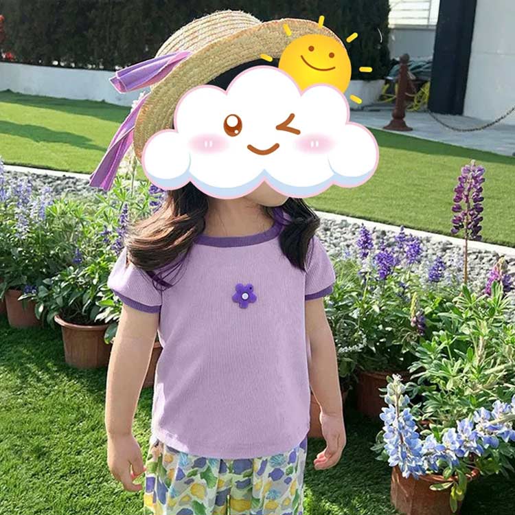 【送料無料】ベビースイミング カット UV 花柄 セパレート 水着 女の子 2点セット 水着 セパレート 女の子 キッズ 水着 ベビー