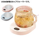 カップ保温器 卓上 【送料無料】USB ホットコースター USB給電式 カップウォーマー 保温カップウォーマー 電気コースター 保温コースター ウォーマー 冷め...