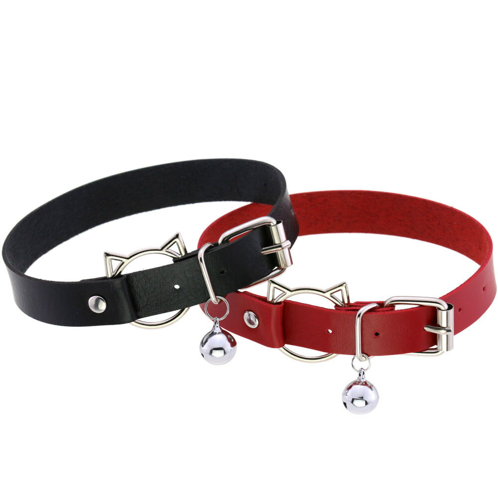 [送料無料メール便] 猫ねこ チョーカー ネックレス　メンズレディース アクセサリー首飾り 首輪 カジュ..