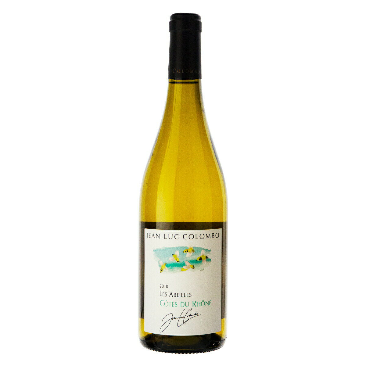 ジャン リュック コロンボ コート デュ ローヌ ブラン レ ザベイユ 2018 750ml 白ワイン フランス (b01-5114)