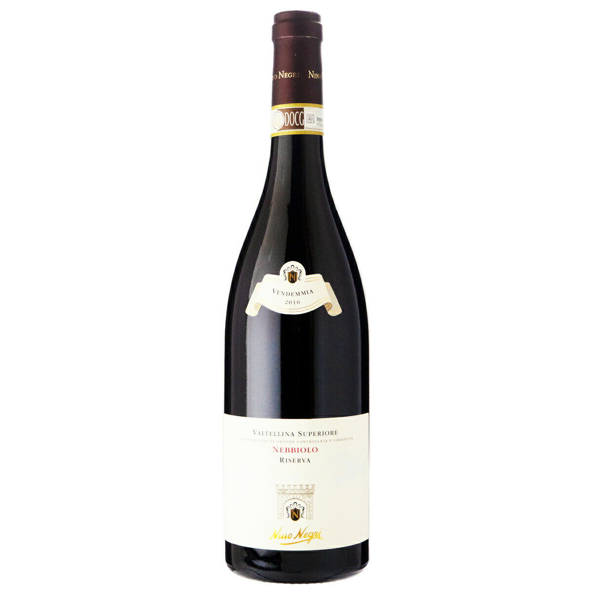 ニーノ ネグリ ヴァルテッリーナ スペリオーレ リゼルヴァ 2016 750ml 赤ワイン イタリア (e02-286)