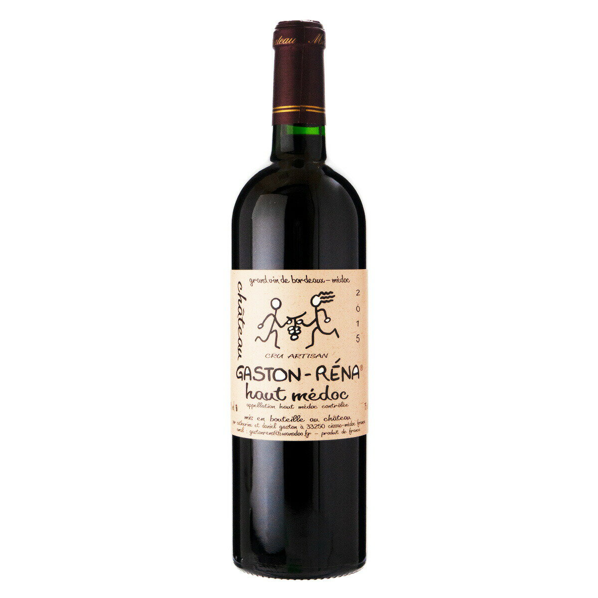 Rakuten - ワイン シャトー ガストン レナ 2015 750ml 赤ワイン フランス (f04-5601)
