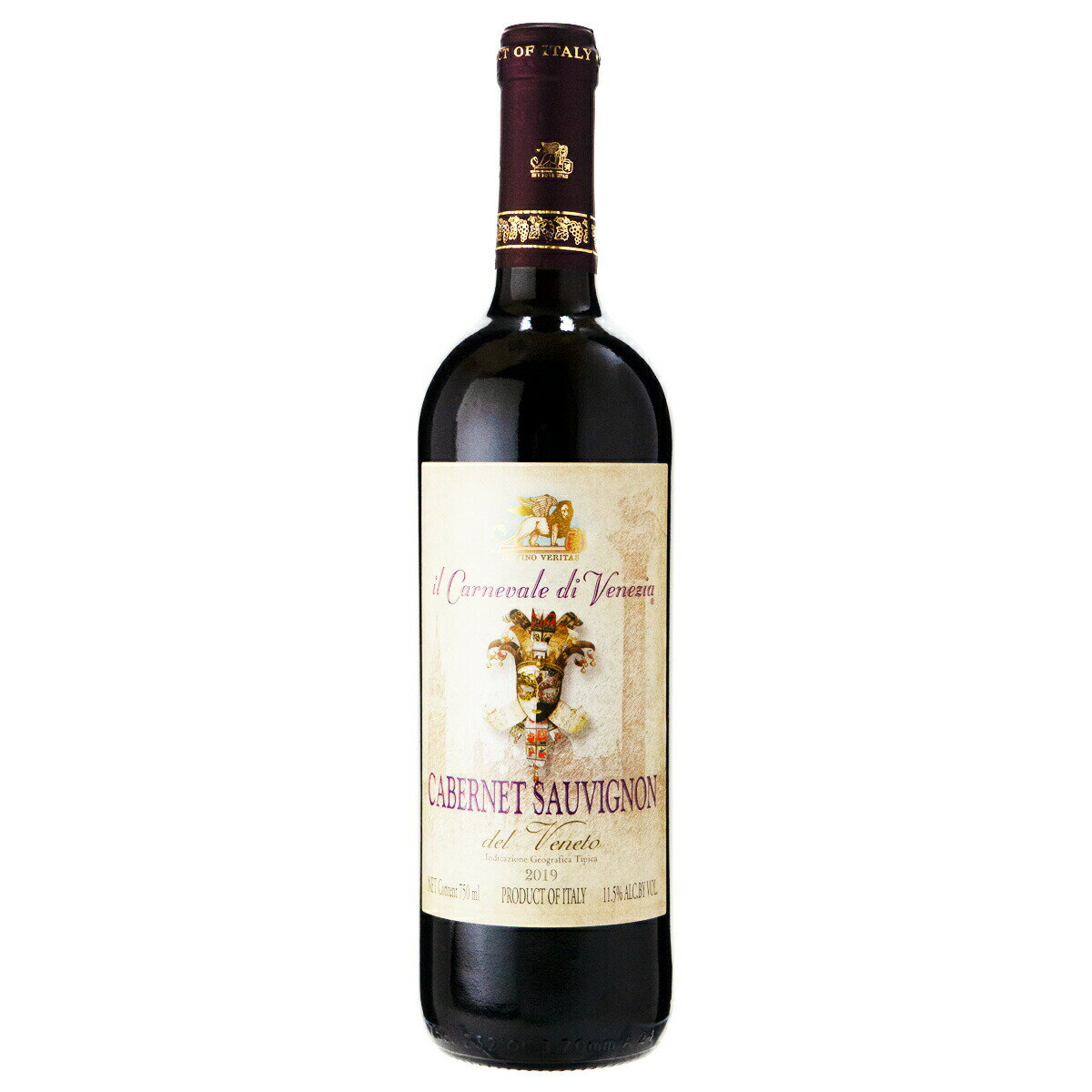 ナターレ ヴェルガ ル カルニヴァーレ ディ ヴェネツィア カベルネ ソーヴィニヨン 2019 750ml 赤ワイン イタリア (i02-5395)