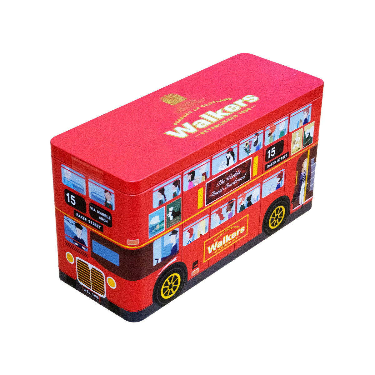 ウォーカー ロンドンバス 250g ショートブレッド イギリス (s01-0555)