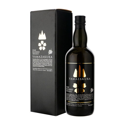 お中元 ウイスキー 笹の川酒造 ブレンデットウイスキー YAMAZAKURA 山桜 黒ラベル 700ml ウイスキー 福島 (w05-0416) お中元 ウイスキー 笹の川酒造 ブレンデットウイスキー YAMAZAKURA 山桜 黒ラベル 700ml ウイスキー 福島 (w05-0416)