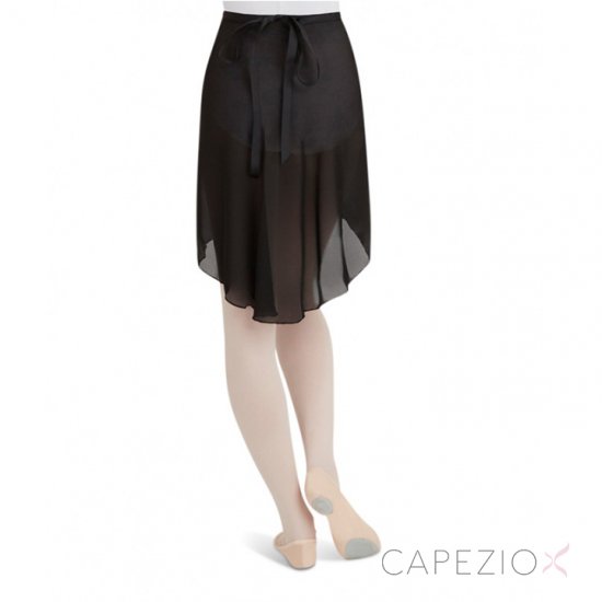 Capezio（カペジオ）ジョーゼット ロング クラシック 巻きスカート