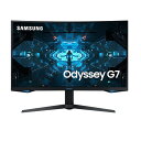 【税込送料無料】 SAMSUNG サムスン Odyssey G7 C32G75T 2560 x 1440(QHD) 32インチ スーパーウルトラワイドゲームモニター16:9 大画面 走査率 240Hz ー