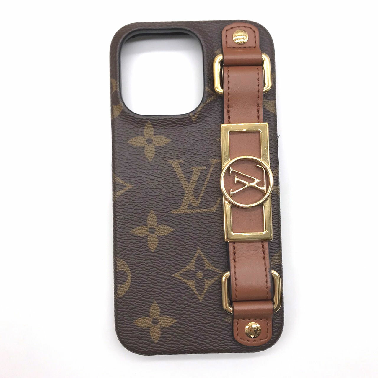 LOUIS VUITTON ルイヴィトン モノグム ドーフィーヌ M81214 iPhoneケース 13PRO バンパー【中古】Aランク