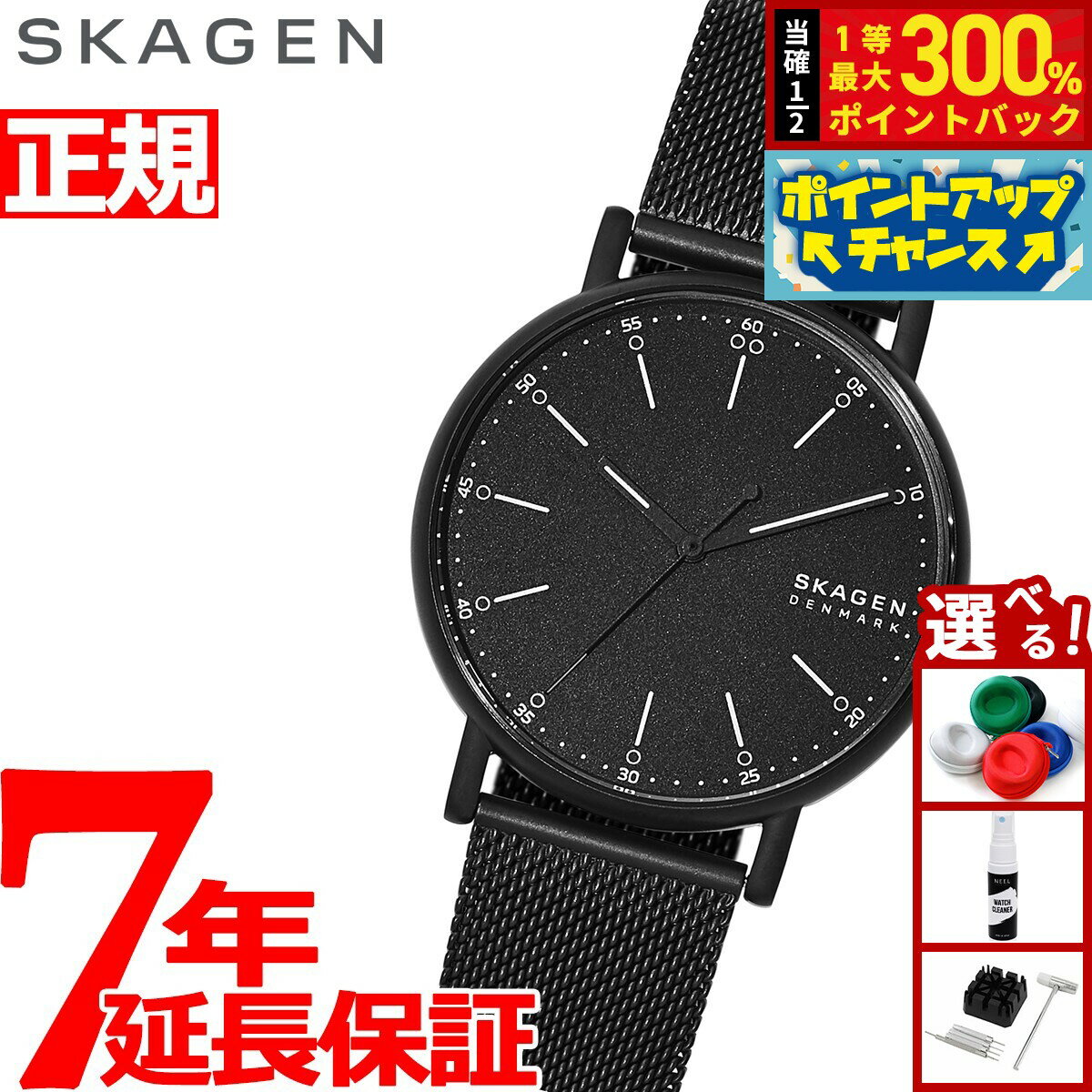 【抽選で最大30000ptバック！スーパーSALE限定】スカーゲン SKAGEN 腕時計 メンズ シグネチャー SIGNATUR SKW6579