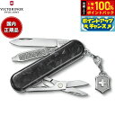 【店内ポイント最大55倍!本日限定!】ビクトリノックス VICTORINOX クラシック SD ブリリアント カーボン ナイフ マルチツール サバイバルナイフ アウトドア キャンプ 0.6221.90【2025 新作】