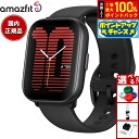【7/15限定!2人に1人最大100%ポイントバック!要エントリー】アマズフィット AMAZFIT スマートウォッチ Active アクティブ ミッドナイトブラ...