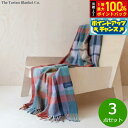 【7/15限定!2人に1人最大100%ポイントバック!要エントリー】The Tartan Blanket Co. ニーブランケット シナモンパッチワークチェック...