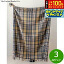 【7/15限定!2人に1人最大100%ポイントバック!要エントリー】The Tartan Blanket Co. フルブランケット ブキャナンナチュラル 3点セ...