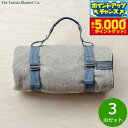 【29日10時~エントリーで最大5000P&店内ポイント最大47倍!】The Tartan Blanket Co. リサイクルピクニックキャリア ネイビー 3点セット【送料無料】