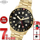 【店内ポイント最大43倍!本日限定!】フォッシル FOSSIL 腕時計 メンズ FOSSIL BLUE GMT ゴールドトーン ステンレススチールウォッチ FS5990