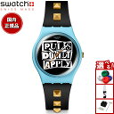 swatch スウォッチ 腕時計 メンズ レディース オリジナルズ ORIGINALS SWATCH NO RULES BROKEN RULES SO31L101【2025 新作】