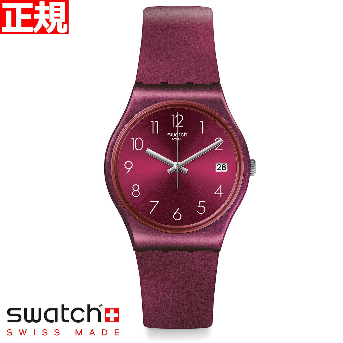 swatch スウォッチ 腕時計 メンズ レディース オリジナルズ ジェント レッドバヤ Originals Gent REDBAYA GR405