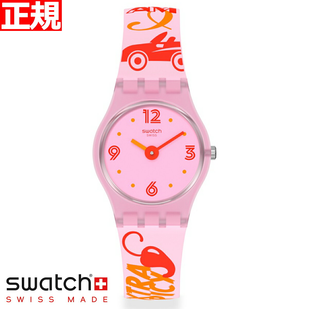 swatch スウォッチ 腕時計 メンズ レディース オリジナルズ レディー #チリパッション Originals Lady #CHILLIPASSION LP164