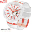 swatch スウォッチ 腕時計 メンズ レディース オリジナルズ ビックボールド オレンジインジェリー Originals Big Bold ORANGEINJELLY SO27E102