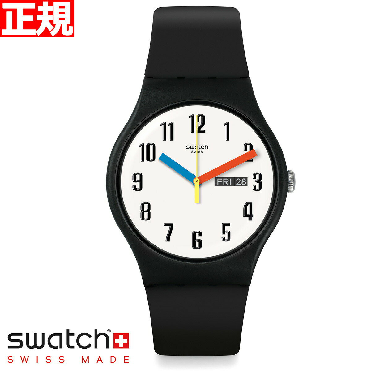 スウォッチ 腕時計（メンズ） swatch スウォッチ 腕時計 メンズ レディース オリジナルズ ニュージェント エレメンタリー Originals New Gent ELEMENTARY SO29B705