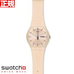 swatch スウォッチ 腕時計 メンズ レディース オリジナルズ ニュージェント ローズ・レーベル Originals New Gent ROSE REBEL SUOT700