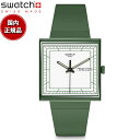 swatch スウォッチ WHAT IF...GREEN 腕時計 メンズ レディース SO34G700 BIOCERAMIC WHAT IF グリーン ホワイト