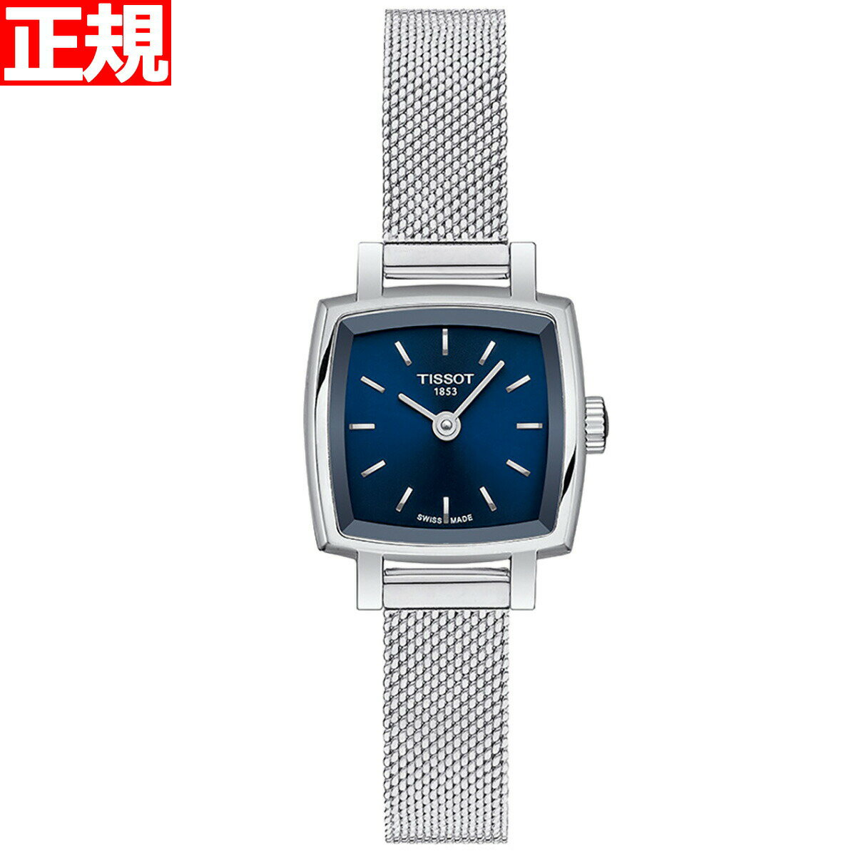 ティソ 【店内ポイント最大38倍！本日限定！】ティソ TISSOT 腕時計 レディース ラブリー スクエア LOVELY SQUARE T058.109.11.041.00