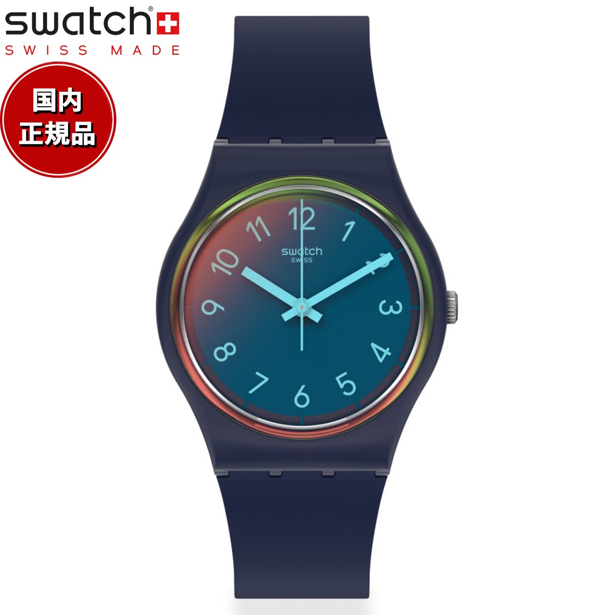 オリジナルズ swatch スウォッチ 腕時計 メンズ レディース オリジナルズ ジェント ラ・ナイト・ブルー Originals Gent LA NIGHT BLUE SO28N110